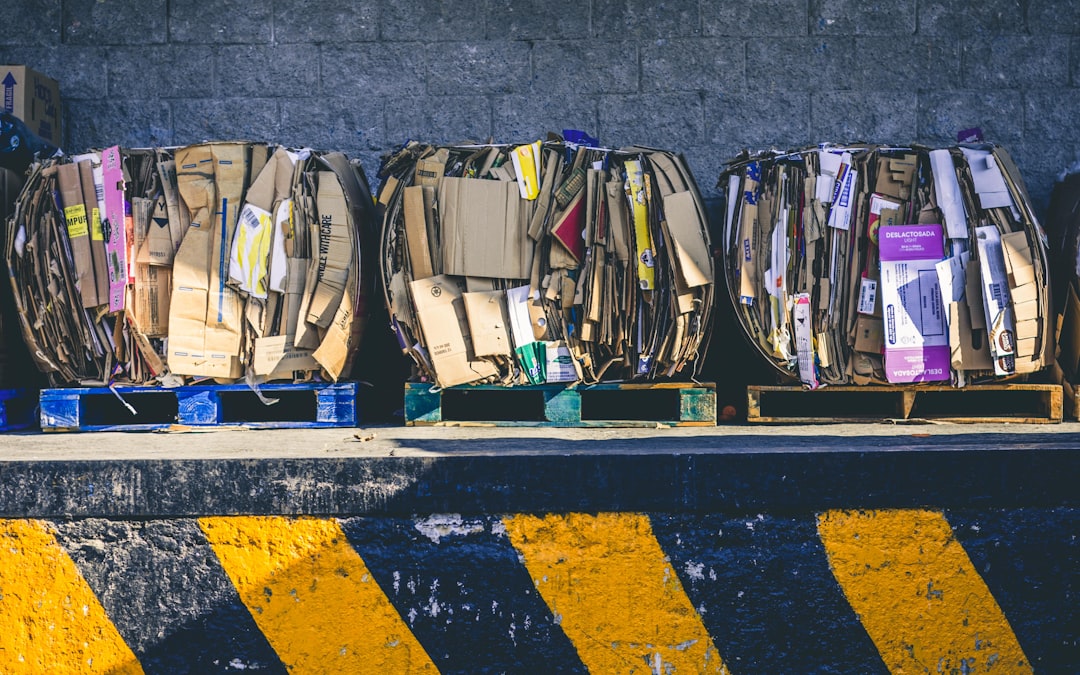 Photo Garbage truck